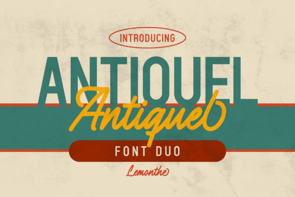 Antiquel Font Duo: A Modern Designer's Typography Solution