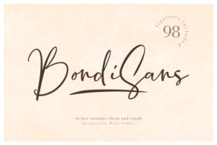 BondiSans: A Bold Script for Authentic Branding