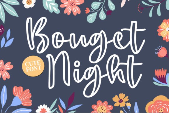 Bouget Night: A Quirky Script for Modern Design