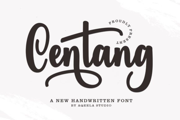Centang: The Romantic Handwritten Font for Modern Design