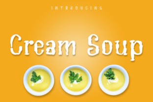 Cream Soup: A Stylish Script for Modern Design