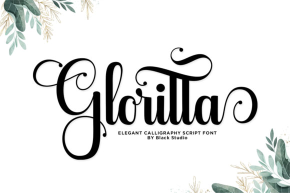 Discover Gloritta: A Dazzling Script for Modern Design