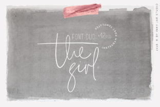 Elevate Your Visual Design with The Girl Duo Font