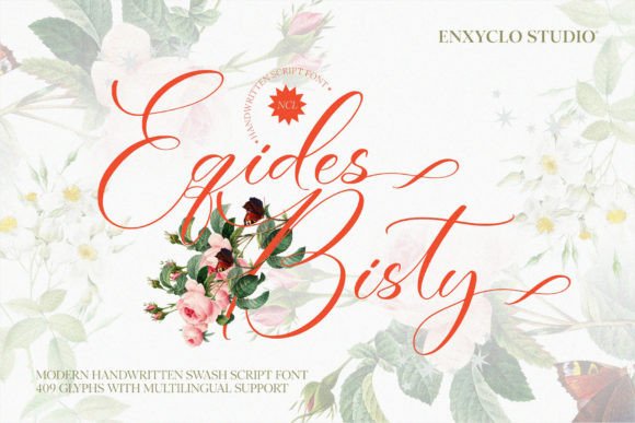 Eqides Bisty: Elevating Modern Typography with Swash Elegance