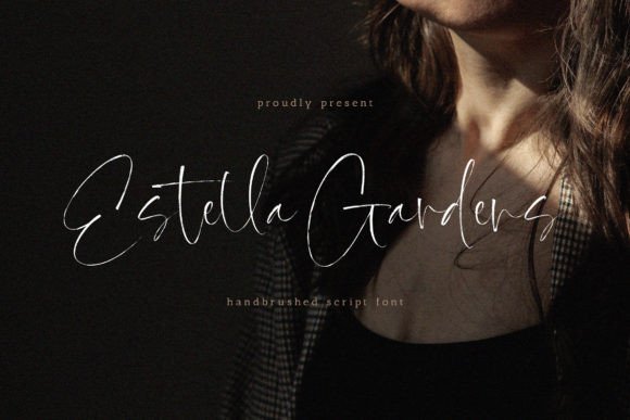 Estella Gardens: A Script Font for Modern Design Elegance