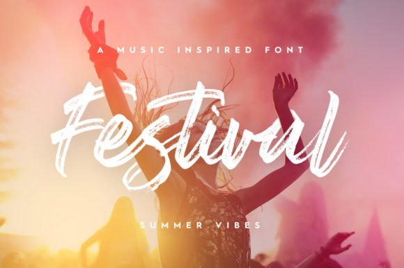 Festival: The Perfect Summer Font for Vibrant Design