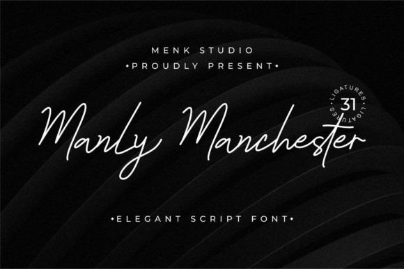 Manly Manchester: Elevate Your Brand with Elegant Script