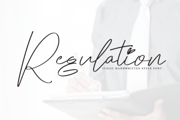 Regulation Font: Crafting Romance in Modern Design