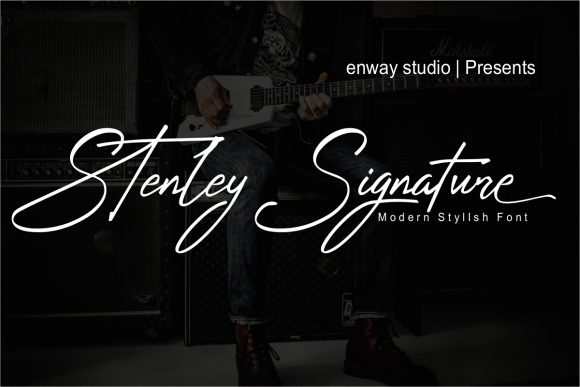Stenley Signature: Elevate Your Design with Elegant Typography