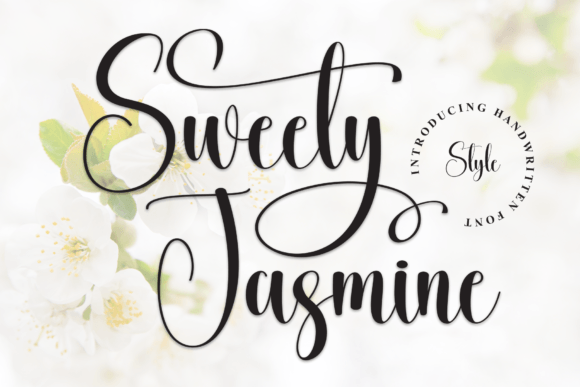 Sweety Jasmine: Elevating Designs with Elegant Script Typography