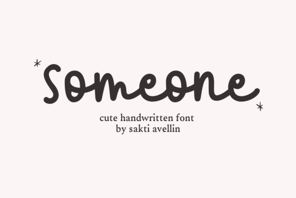 The Someone Font: A Handwritten Charm for Modern Design