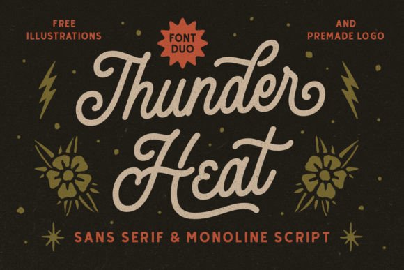 Thunder Heat Duo: Elevating Visual Design with Classic Versatility